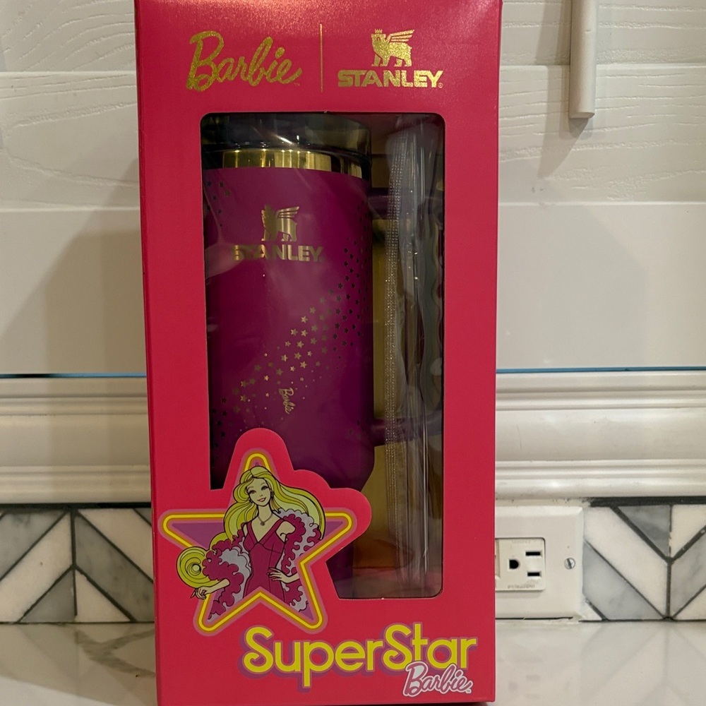 Stanley Barbie Pink Tumbler- SuperStar Barbie